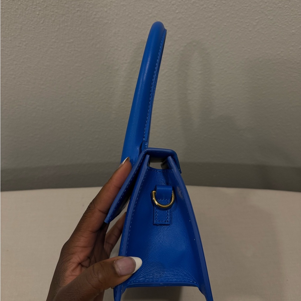 Brand New Jacquemus Blue Le Grand Chiquito Bag - Picture 4 of 5